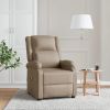 Massage Chair Cappuccino Faux Leather