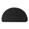 3â€²x 4.5â€²x 1/2" Beauty Salon Semicircle Anti-fatigue Salon Mat (Round Outside And Round Inside) Black