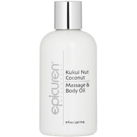 EPICUREN - Kukui Nut Coconut Massage & Body Oil 02709/B503-8 236ml/8oz