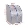 Portable Infrared Sauna Tent Personal Sauna, One Person Sauna Room Full Body for Home Spa Relaxation, Far Infrared FIR Heating