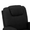 Stand up Massage Chair Black Faux Leather