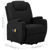 Stand up Massage Chair Black Faux Leather