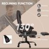 High Back Vibration Massage Office Chair with 6 Points, Hight Adjustable Computer Desk Chair