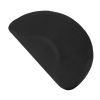 3â€²x 4.5â€²x 1/2" Beauty Salon Semicircle Anti-fatigue Salon Mat (Round Outside And Round Inside) Black