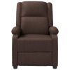 Massage Chair Brown Faux Leather