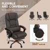 High Back Vibration Massage Office Chair with 6 Points, Hight Adjustable Computer Desk Chair