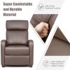 Reclining Massage Reading Chair with Foot Rest