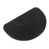 3â€²x 4.5â€²x 1/2" Beauty Salon Semicircle Anti-fatigue Salon Mat (Round Outside And Round Inside) Black