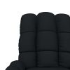 Massage Chair Black Fabric