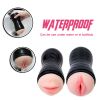 3 in 1 Male Masturbators Adult Sex Toys with Realistic Textured Mouth Vagina and Tight Anus