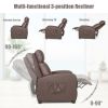 Reclining Massage Reading Chair with Foot Rest