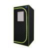 Portable Plus Type Full Size Far Infrared Sauna tent. Spa, Detox ,Therapy and Relaxation at home.Larger Space,Stainless Steel Pipes Connector Easy to