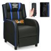 Massage Racing Gaming Single Recliner Chair