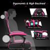 Computer Massage Gaming Recliner Chair with Footrest