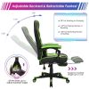 Computer Massage Gaming Recliner Chair with Footrest