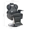 Barber Chair Black 28.3"x26.8"x38.6" Faux Leather