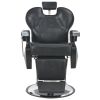 Barber Chair Black 28.3"x26.8"x38.6" Faux Leather