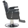 Barber Chair Black 28.3"x26.8"x38.6" Faux Leather