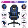 Computer Massage Gaming Recliner Chair with Footrest